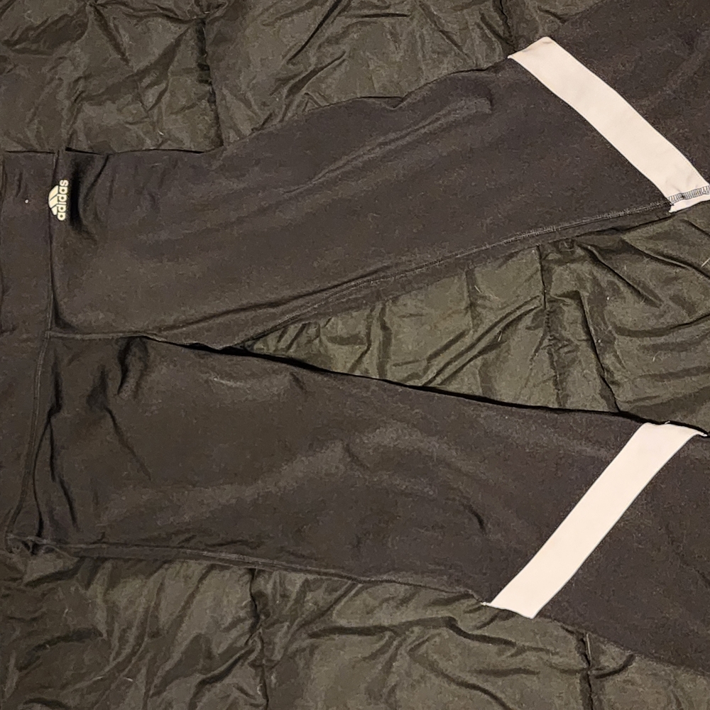 adidas Black and White Leggings